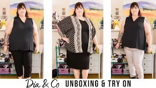 DIA & CO Unboxing & Try On | Plus Size Personal Styling July 2017