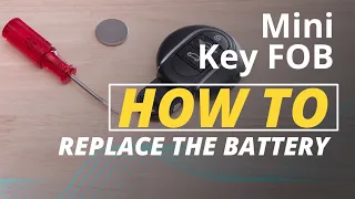 Key Fob Battery Replacement In MINI Cooper