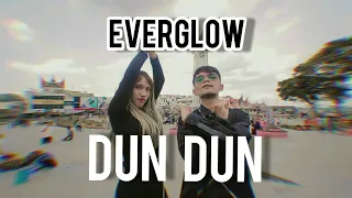 [KPOP IN PUBLIC] EVERGLOW - DUN DUN Dance Cover by Alex X Yunel | INDONESIA