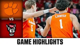 Clemson vs. NC State Men's Basketball Highlights (2022-23)