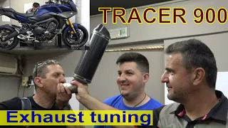 Βάλαμε εξάτμιση TERMIGNONI σε YAMAHA TRACER 900 (ξετάπωτη)