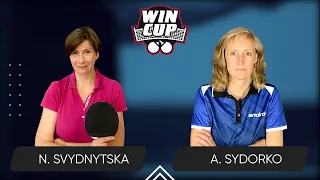 15:30 Nataliia Svydnytska - Anzhela Sydorko West 3 WIN CUP 03.05.2024 | TABLE TENNIS WINCUP