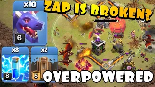 ZAP makes TH11 TOO EASY?! TH11 Zap Quake Dragons | Best TH11 Attack Strategies in Clash of Clans