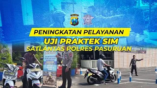 Tutorial uji praktek SIM Polres Pasuruan