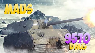 Maus - 7 Frags 9.5K Damage - Just a vacation! - World Of Tanks