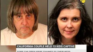 California couple arrested for keeping their 13 children captive