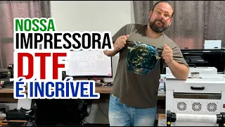 Impressão DTF ! Processo completo. 2024