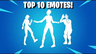 Top 10 Most Used Fortnite Emotes In Chapter 5 Season 2