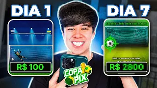 R$400/DIA? TESTEI O COPA PIX DURANTE 7 DIAS! DINHEIRO FÁCIL?