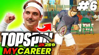 Let’s Play Top Spin 2K25 Career Mode | MyCareer #6 | INCREDIBLE TENNIS! | First Impressions