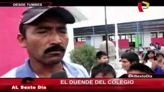 El duende del colegio: La extraña aparición que conmociona Tumbes