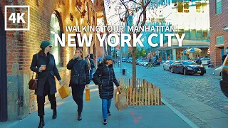 [4K] NEW YORK CITY - Walking Tour Manhattan, DUMBO Brooklyn, Travel, NYC, USA, 4K UHD