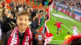 Portugal vs. Türkei - Stadionvlog 🇵🇹🇹🇷 | Ronaldo nur 20m vor uns 😱 | ViscaBarca