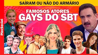 25 ATORES E APRESENTADORES DO SBT GAYS, LÉSBICAS, BISSEXUAIS E UMA GRANDE POLÊMICA COM DUDU CAMARGO