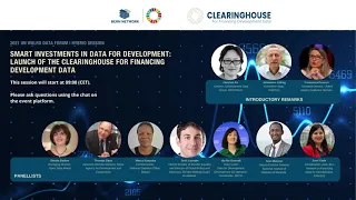 (TA6.02) Smart investments in data for development Launch of the Clearinghouse for Financing Develop