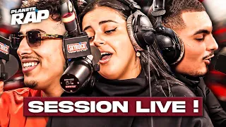 SESSION LIVE avec Marwa Loud, RK, Moha K, BimBim & Le Cha ! #PlanèteRap