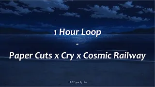 1 Hour Loop | EXO, EXO-CBX – Paper Cuts, Cry, Cosmic Railway (Lirik dan Terjemahan Indonesia)