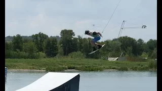 Backside 360 - Switch - Kicker - Cable Wakeboarding - JB ONeill