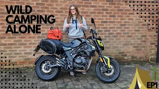 Motorcycle Wild Camping in Scotland on a 125cc // EP1