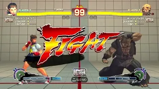 USFIV: Sakura combos e mixups