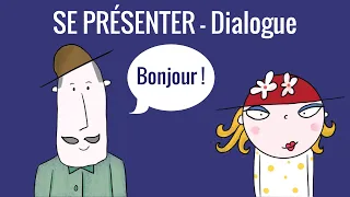 Introduce yourself in French, dialogue level A1 (beginner) – communication #1bis