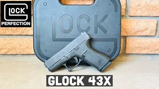 Glock 43x Tabletop Review & Field Strip (The Perfect EDC Pistol?)