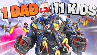 I Tried The 1 DAD vs 11 KIDS gamemode in Overwatch 2 and this is how it went...