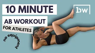 10 Minute Ab Workout for Soccer Players // Core Series for Athletic Performance | Brittany Wilson