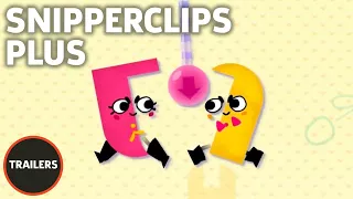 Snipperclips Plus: Cut It Out Together! - Announcement Trailer