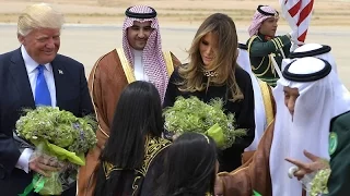 President Donald Trump Saudi Arabia Welcome Ceremony #1