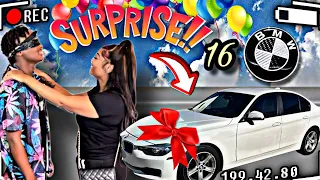 SURPRISED MY SON WITH A CAR FOR HIS 16th BIRTHDAY 🎉🚘| CHRIS BIRTHDAY VLOG W/ FAMILY 💪🏾❤️