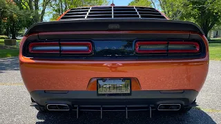 Installing MP Concepts Rear Window Louver on 2021 Dodge Challenger Scat Pack Widebody
