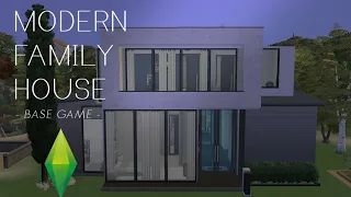 [THE SIMS 4] MODERN HOUSE SHOWCASE BASE GAME NO CC