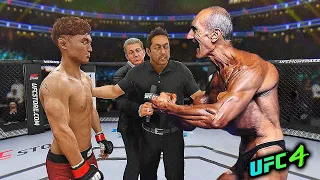 Doo-ho Choi vs. Old Bodybuilder (EA sports UFC 4)