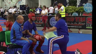 Antonio Dell'Olio VS Valentin Boboc (Rom) - Finale mondiali WAKO juniores 2018 cat. KL -74 kg