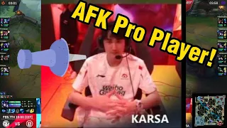 WBG Karsa AFK while playing LPL, but he got MVP and TheShy honored him?