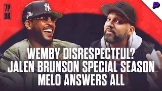 Wemby Putting the NBA on Notice, Pressures of Expectation for Kiyan and Melo Answers Fan Questions