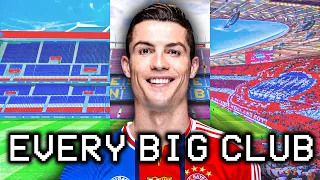 I Reset Ronaldo’s Career With EVERY BIG CLUB...