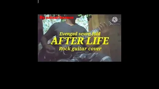 AVENNGED SEVEN FOLD - AFTERLIFE " ROCK GUITAR COVER BY ZAINAL BORNEO