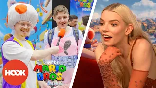 Anya Taylor-Joy Answers Mario Fan Questions | @TheHookOfficial