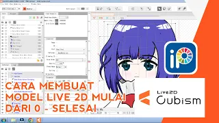 [TUTORIAL] Cara Membuat Model Live2D Virtual Youtuber Dengan ibisPaint dan Live2D Cubism