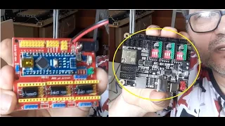 Makerbase Mks dlc32 esp32 (arduino grbl alternative wifi)  tutorial begin (italian)