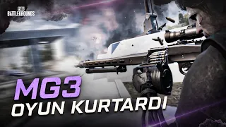 MG3 OYUNU KURTARDI! [PUBG]