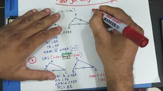 Congruent Triangles [All Four methods]