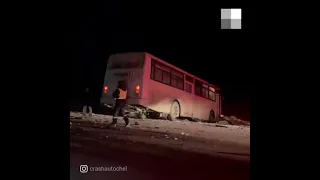 Челябинская область: водитель автобуса устроил смертельное ДТП на М-5 #shorts