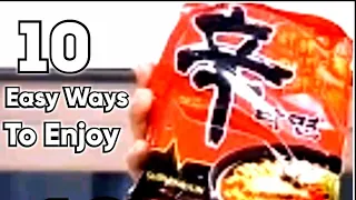 10 Easy Ways To Enjoy Korean Ramyun Ramen Noodles Recipes Hack