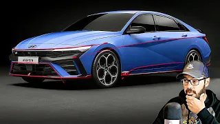 Hyundai just facelifted the Elantra N!