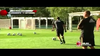 Milanello Allenamento 11-09-2013 Part 2