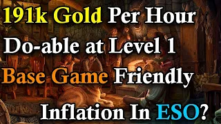 Best Way To Farm Gold In ESO | 191K AN HOUR | ESO | 2022-2023 | The Elder Scrolls Online | High Tide