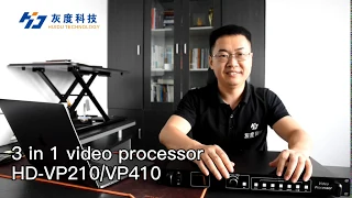 Huidu Video controller - 3-in-1 Video Processor VP210/VP410